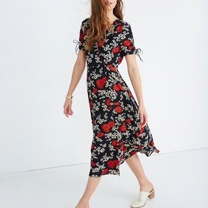 Madewell Hillside Daisies Midi Dress